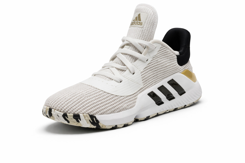 Adidas Men’s Athletic Sneakers Size 12 Gray White Gold
